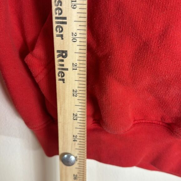 Y2K key west Florida pullover red hoodie sweater size small unisex - Picture 10 of 11